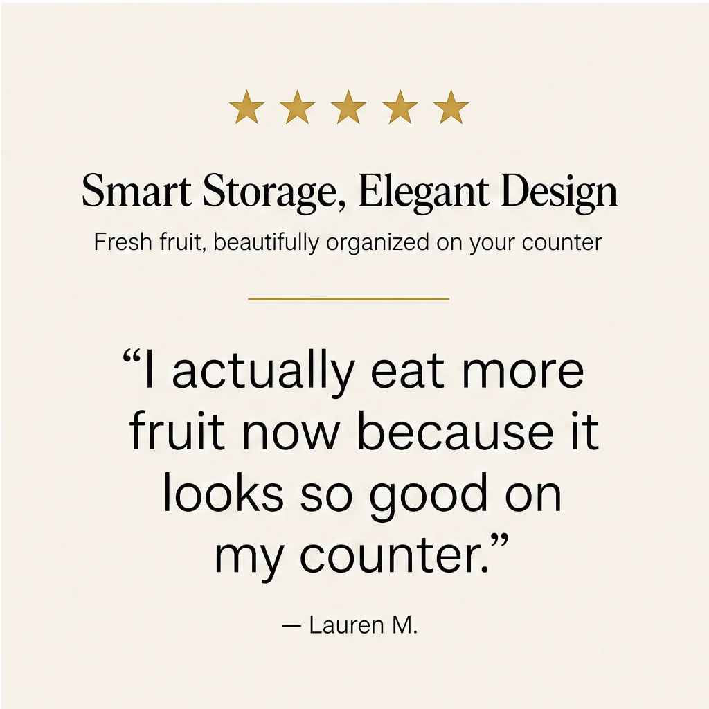 Grovely™ – Stackable Bamboo Multi-Tier Fruit Basket & Countertop Organizer + 50% OFF - Image 11