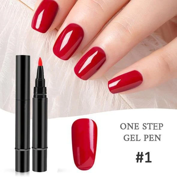 Enamelle – 3-in-1 One-Step Gel Nail Pen Kit with LED Lamp, 18 Colors - Buy 1 + 1 FREE - Image 8