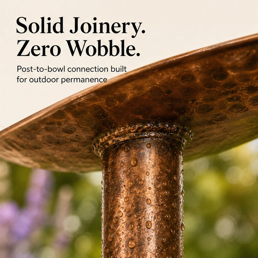 Wrenhollow™ – 3-Tier Rustic Iron Bird Bath & Feeder Garden Stake + 50% OFF - Image 6