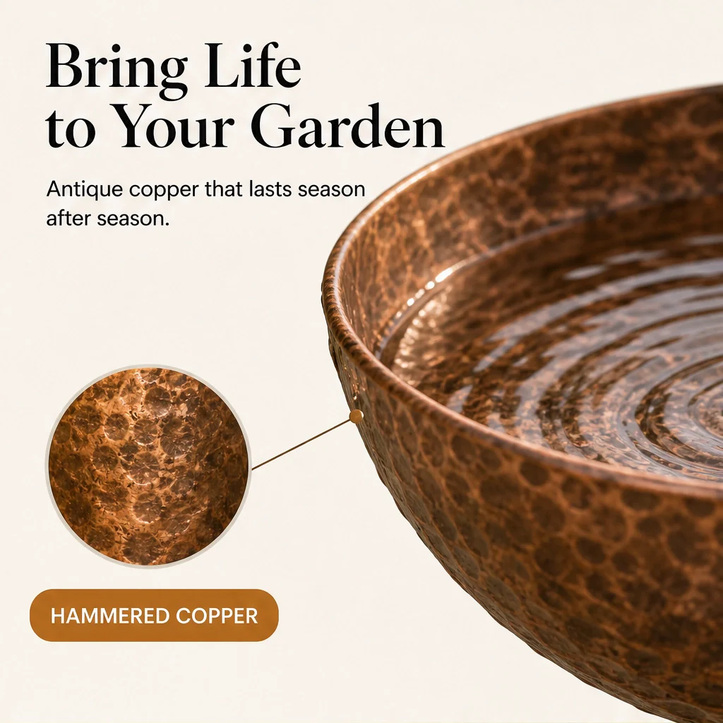 Wrenhollow™ – 3-Tier Rustic Iron Bird Bath & Feeder Garden Stake + 50% OFF - Image 7