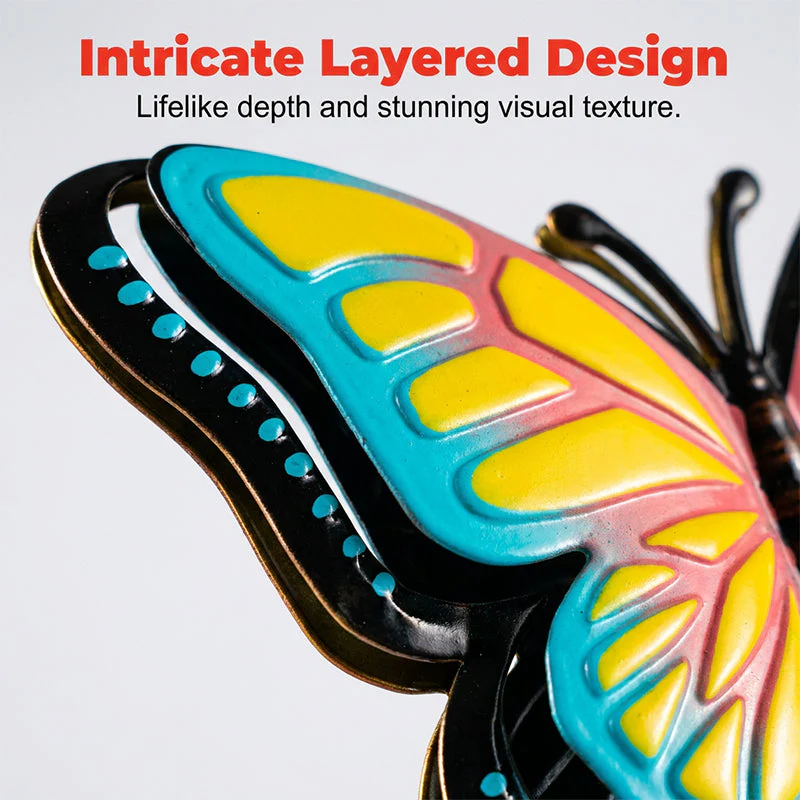 Bloomhaven™ – Weather-Resistant 3D Metal Bee, Butterfly & Ladybug Wall Decor +50% OFF - Image 4
