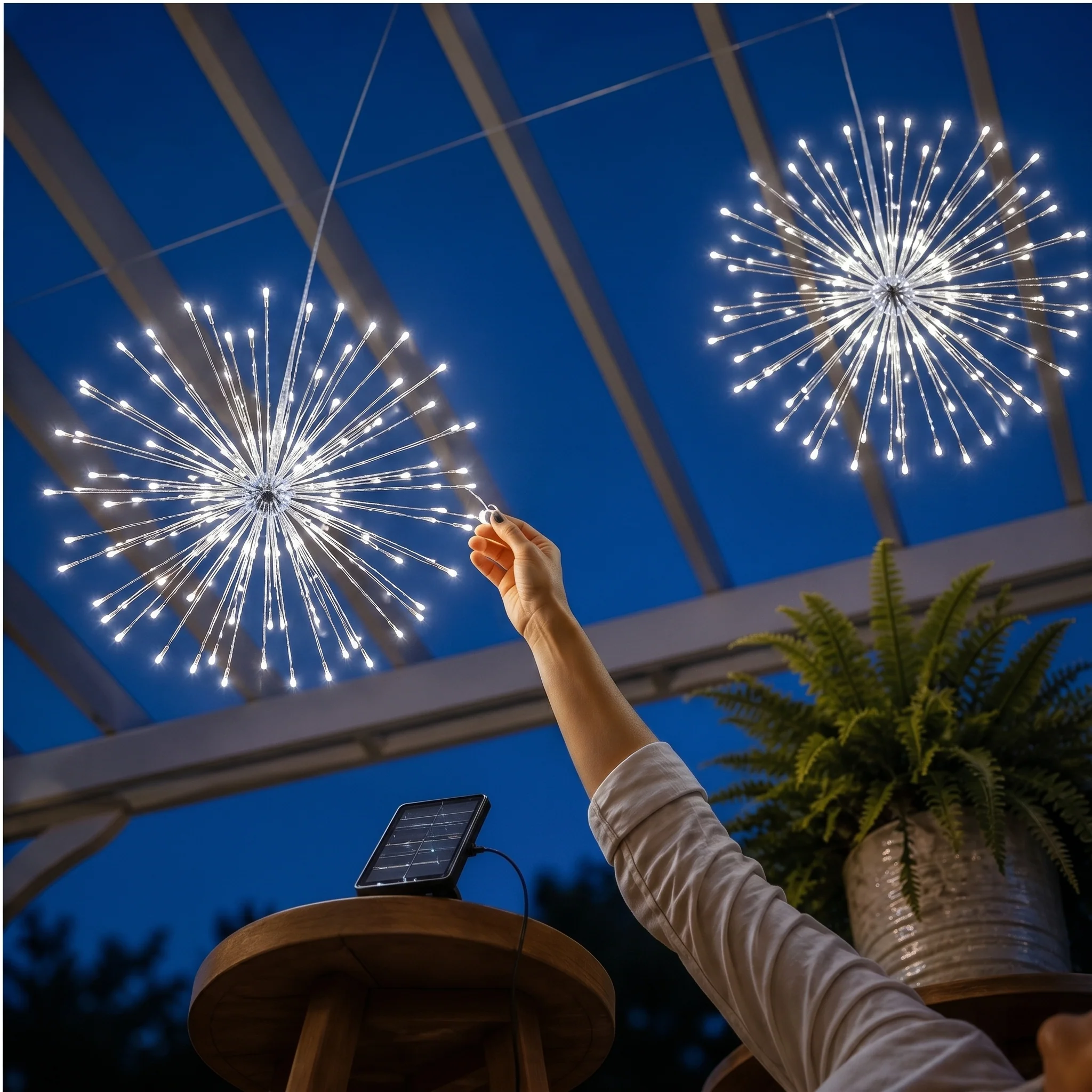 Emberbloom™ – Solar Fireworks Lights with Remote, 8 Modes & 480 LEDs + 50% OFF - Image 14