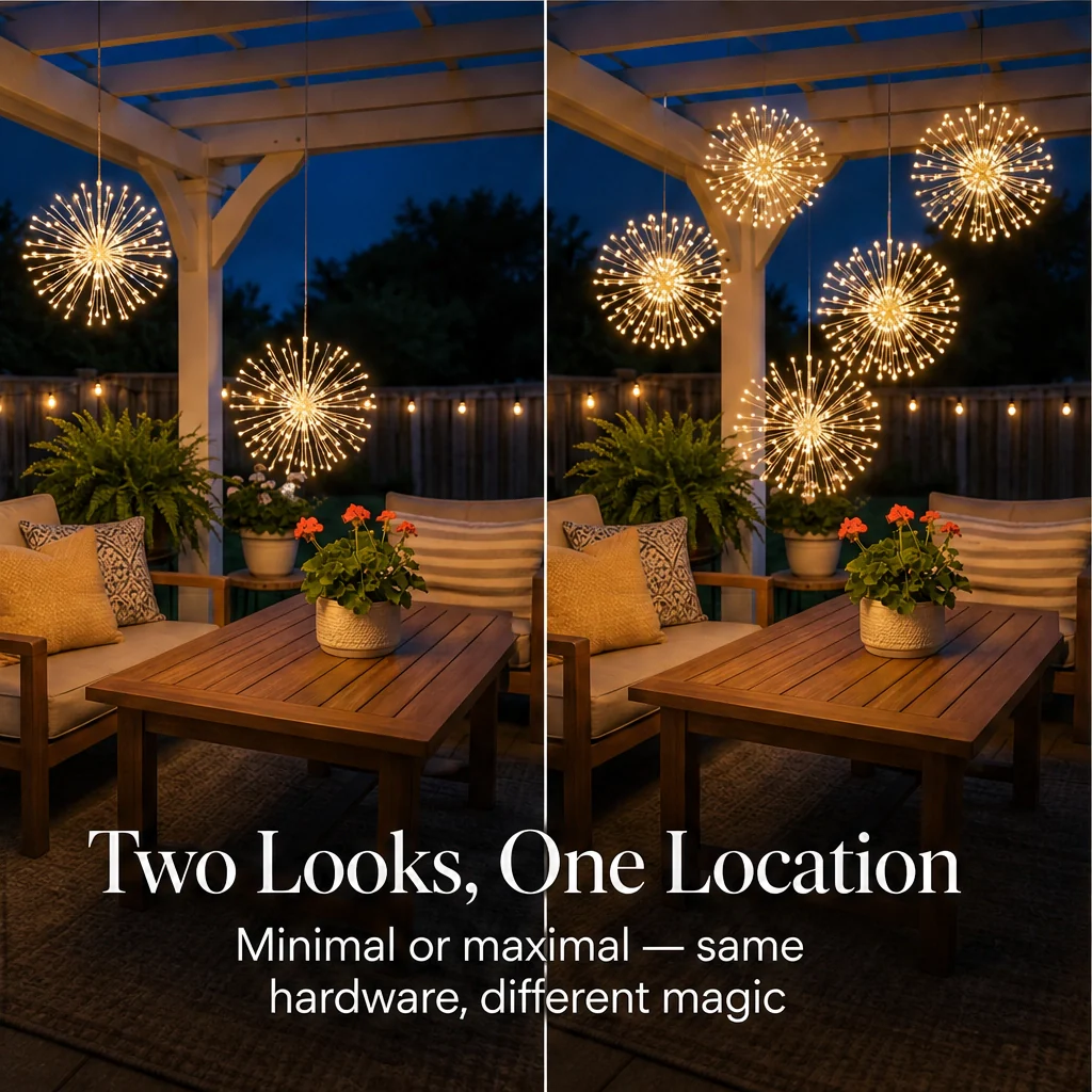 Emberbloom™ – Solar Fireworks Lights with Remote, 8 Modes & 480 LEDs + 50% OFF - Image 6