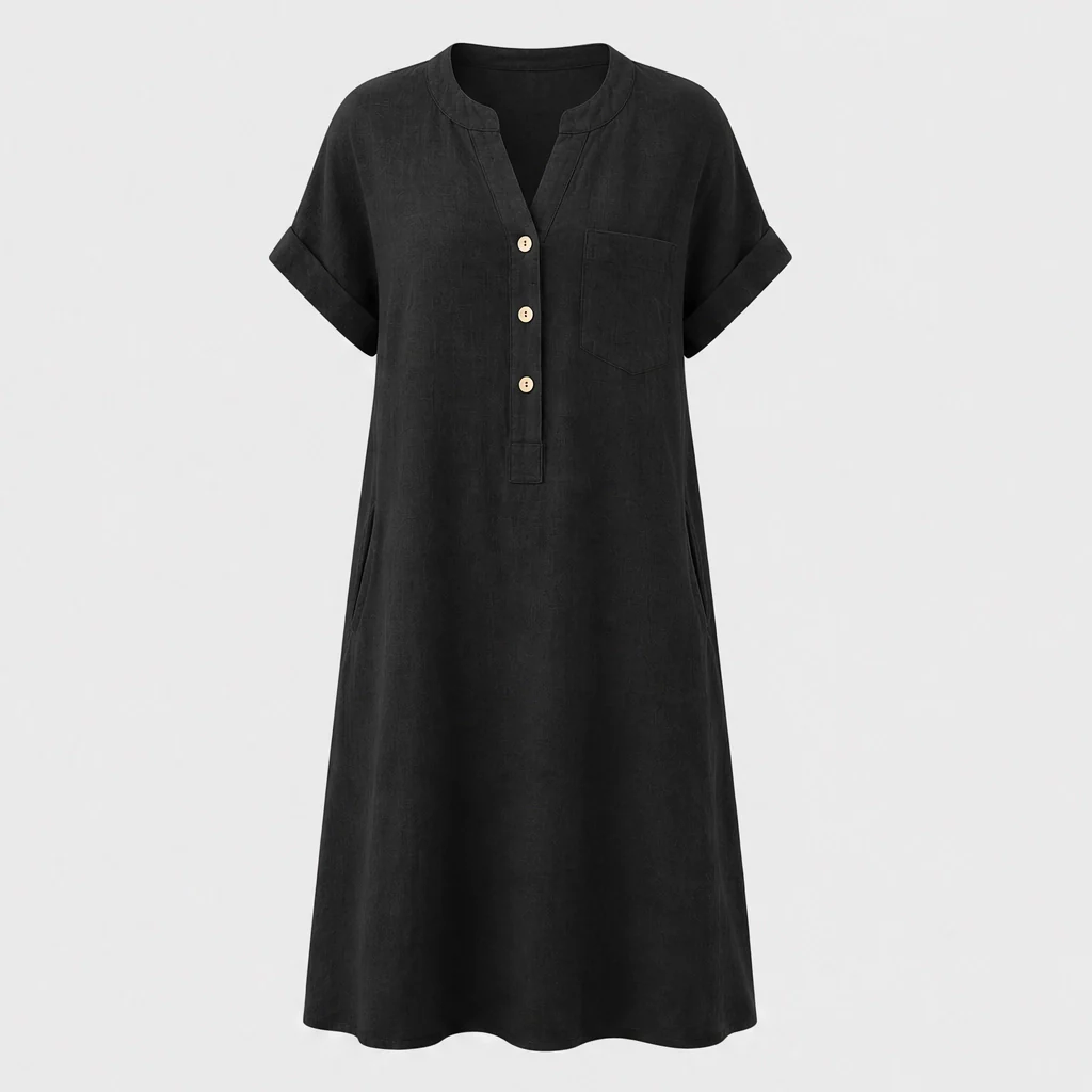 Willowmere™ – V-Neck Tunic Top with Side Pockets + 50% OFF - Image 12