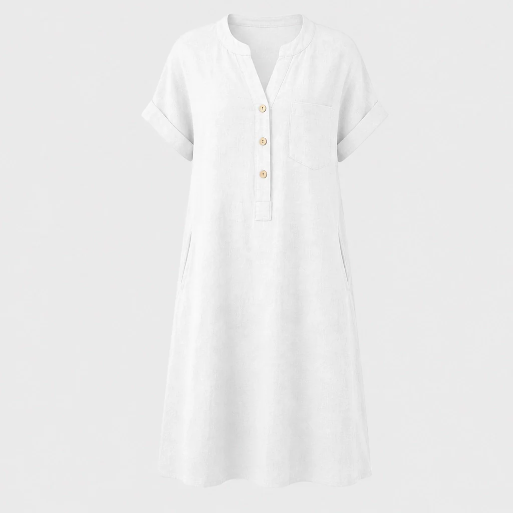 Willowmere™ – V-Neck Tunic Top with Side Pockets + 50% OFF - Image 13