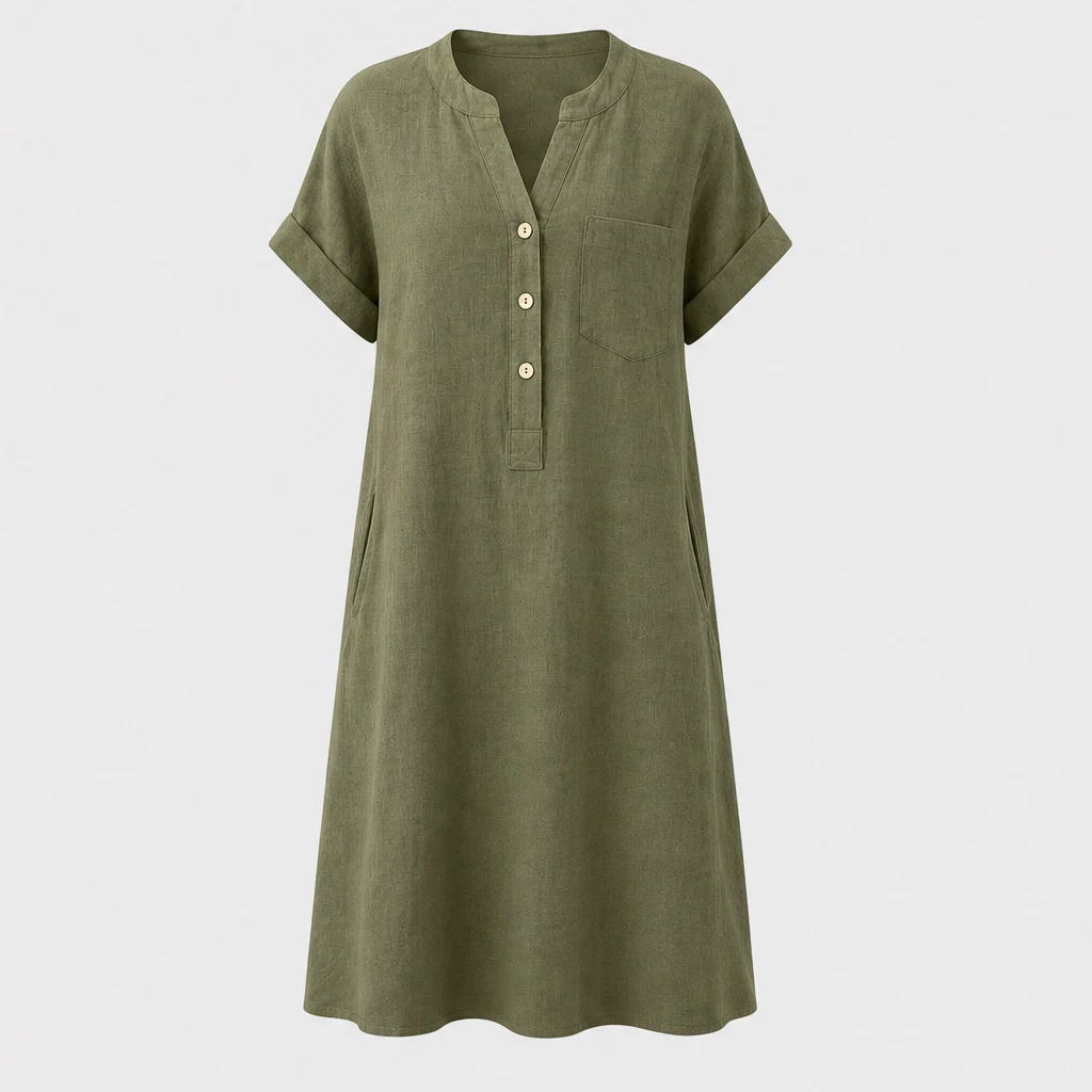 Willowmere™ – V-Neck Tunic Top with Side Pockets + 50% OFF - Image 14
