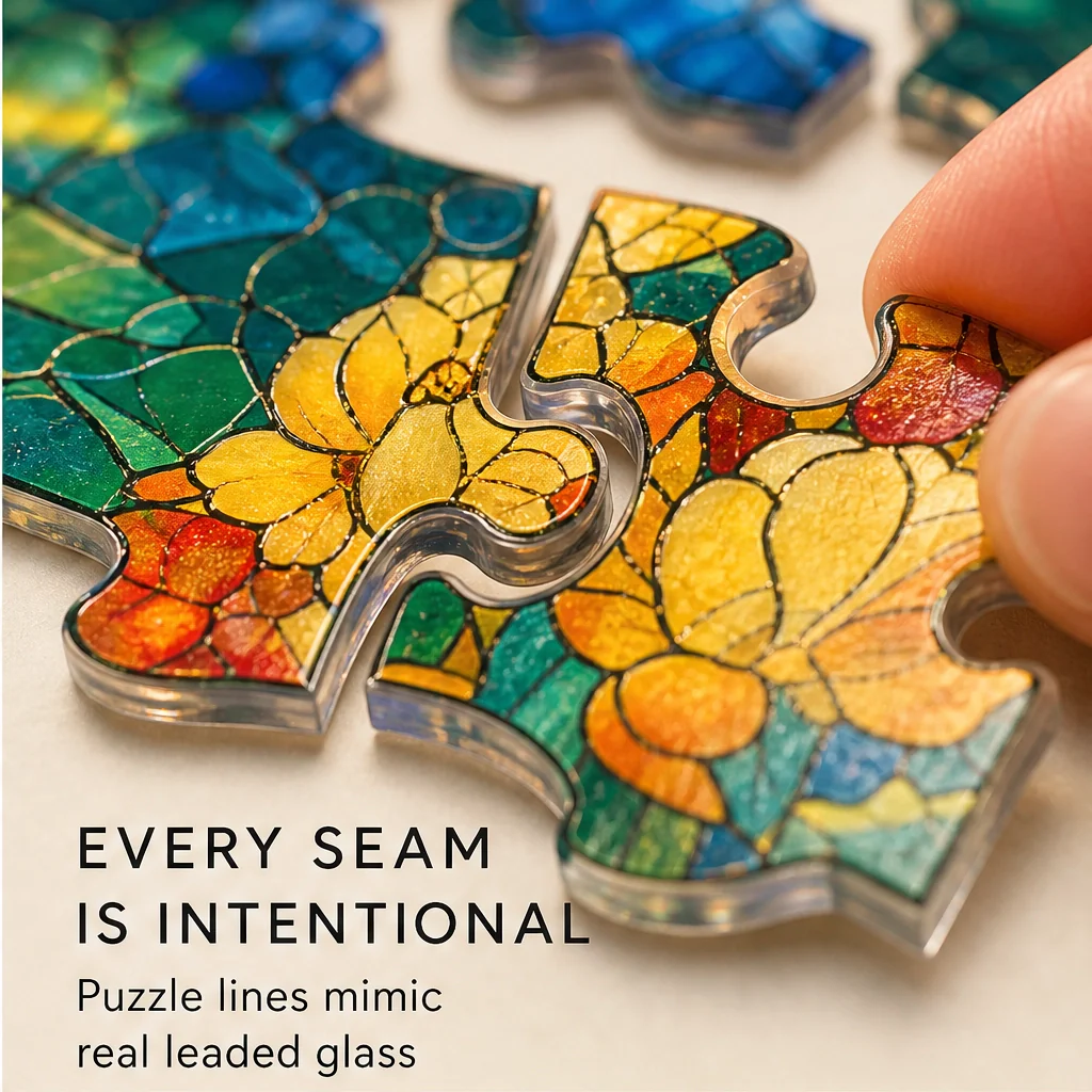 Sundrop™ – Shatter-Resistant Acrylic Stained Glass Sunset & Sea Suncatcher + 50% OFF - Image 7