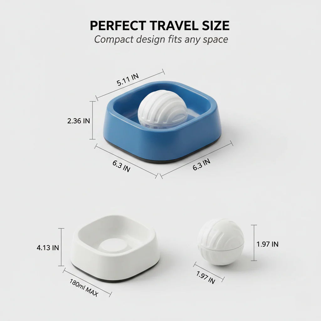 Lullbowl™ – Anxiety Relief Lick Bowl with Rolling Ball for Dogs + 50% OFF - Image 7