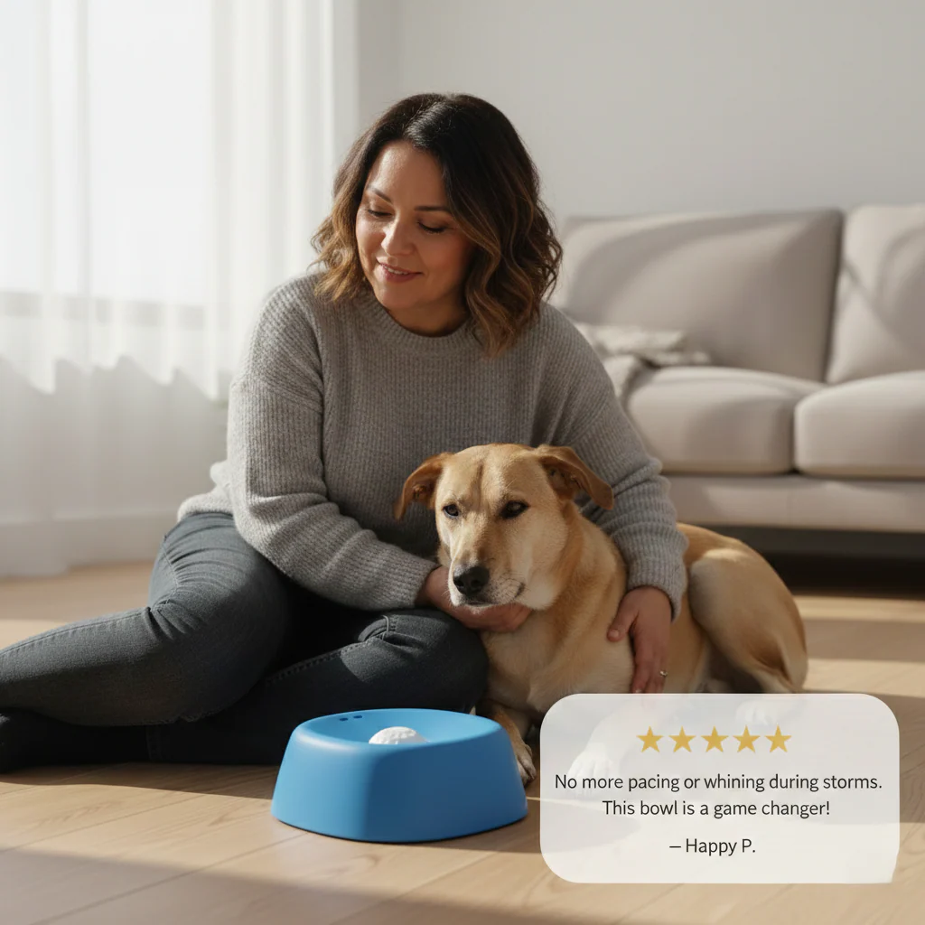 Lullbowl™ – Anxiety Relief Lick Bowl with Rolling Ball for Dogs + 50% OFF - Image 8