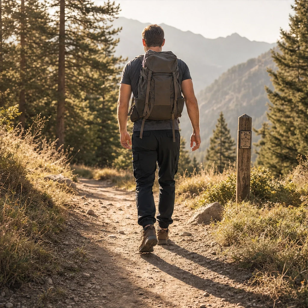 Norden™ – Hybrid Cargo Jogger Trousers with Tapered Cuffs & Drawstring Waist + 50% OFF - Image 4