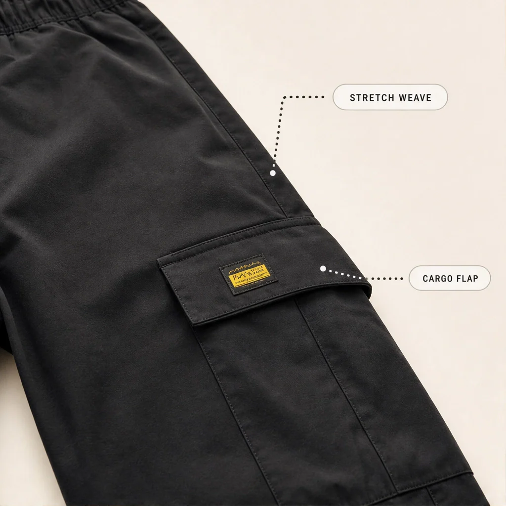 Norden™ – Hybrid Cargo Jogger Trousers with Tapered Cuffs & Drawstring Waist + 50% OFF - Image 9