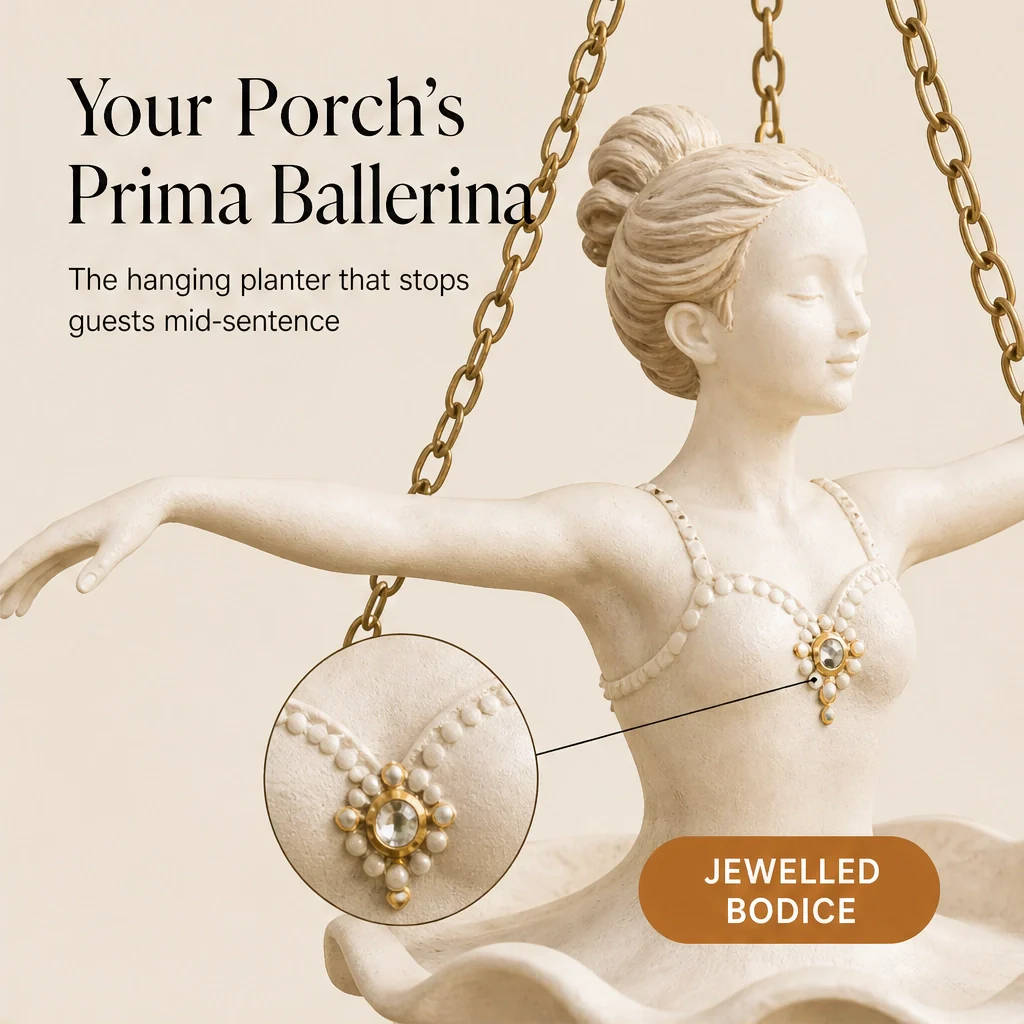Plievine – Ballet Dancer Hanging Planter for Garden, Patio & Balcony + 50% OFF - Image 5