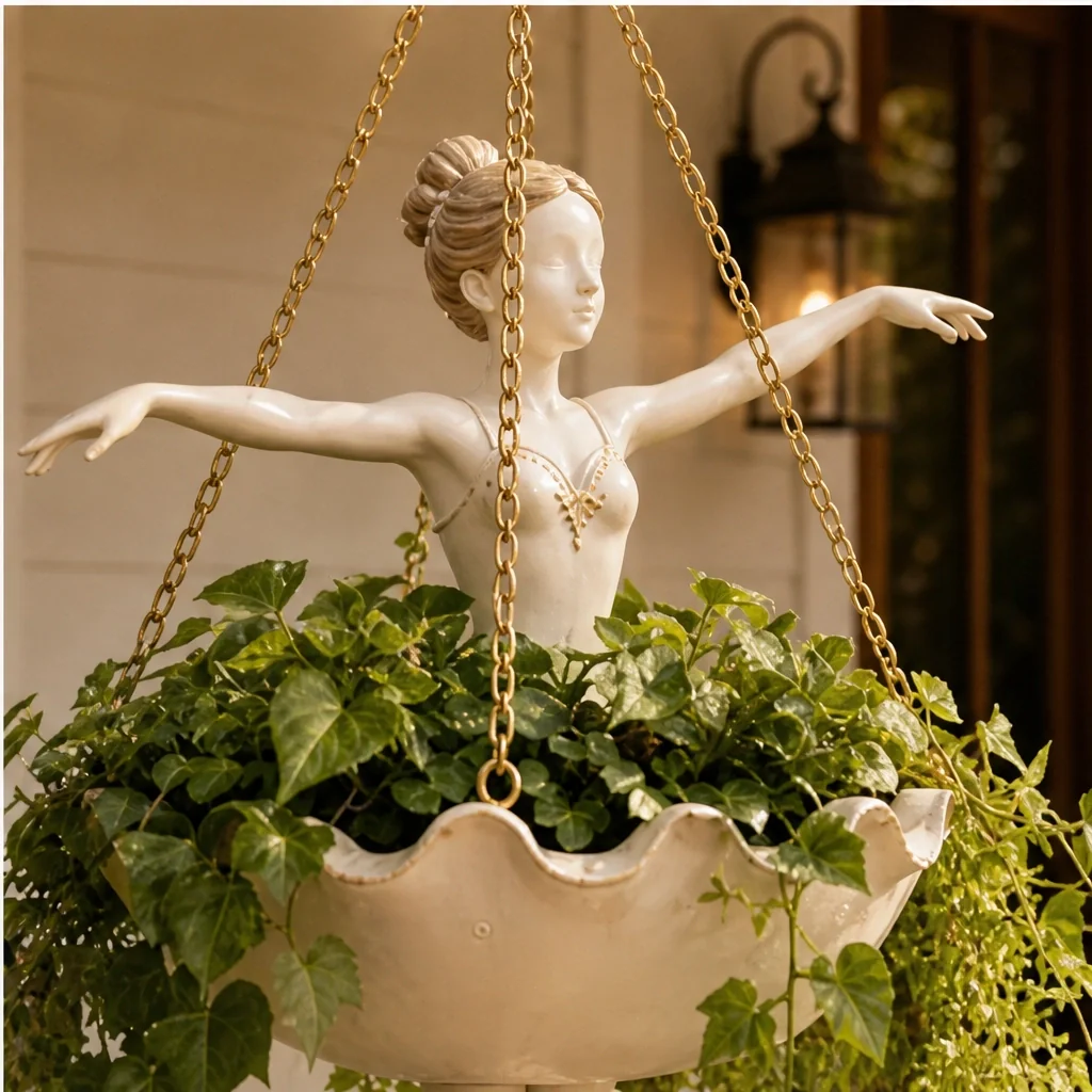 Plievine – Ballet Dancer Hanging Planter for Garden, Patio & Balcony + 50% OFF - Image 6