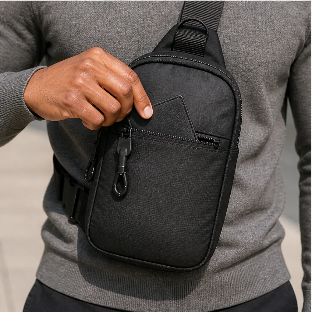 Stryde – Secure Zip Adjustable Crossbody Sling Bag + 50% OFF - Image 5