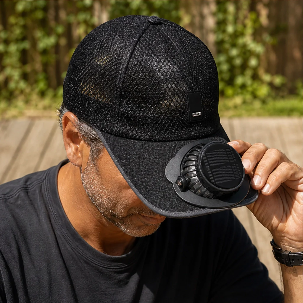 Zephria™ – Solar-Powered Cooling Fan Sun Hat with UPF50+ Brim & 360° Airflow + 50% OFF - Image 10