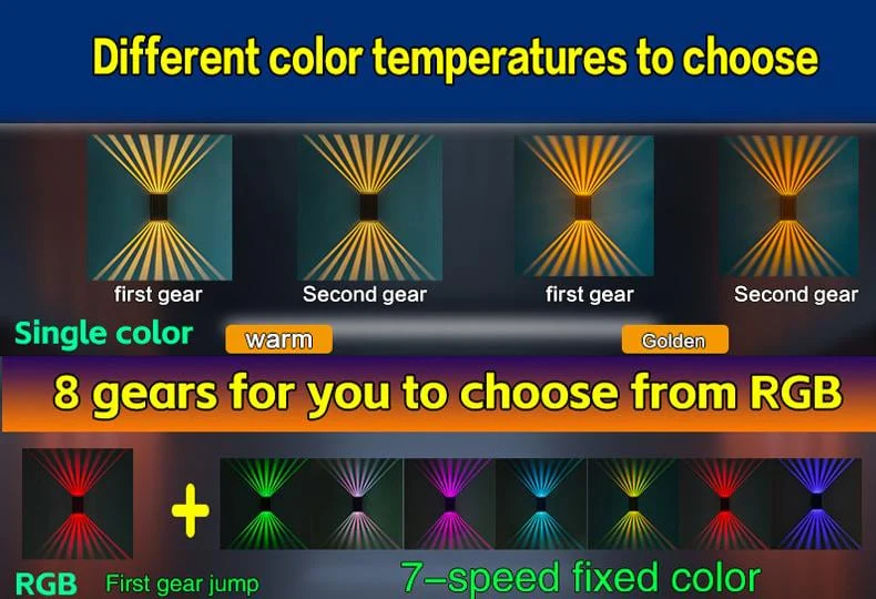 The AuraBeam Solar Wall Lights - Dual Beam Elegance, 12-Hour Power, and Zero Wiring + 50% OFF - Image 7