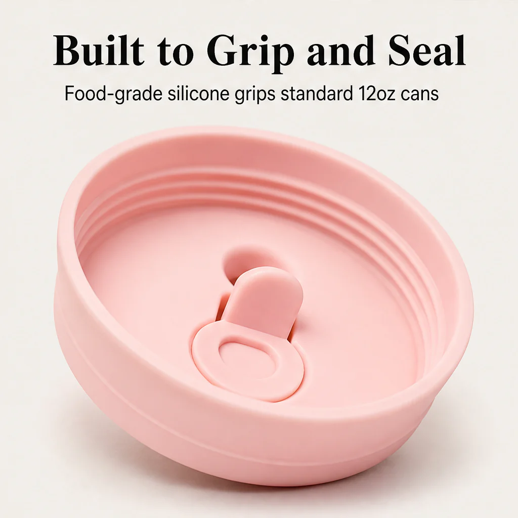 Brimlock – Silicone Can Lid with Straw Spout and Sealing Cap + 50%  OFF - Image 7