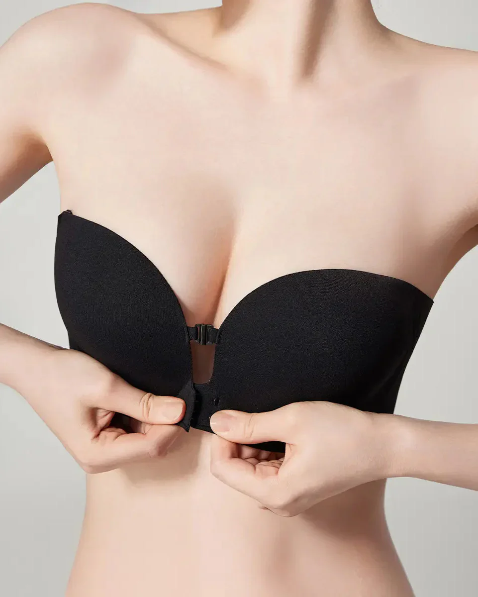 Curvelle™ – Non-Slip Strapless Front-Closure Push-Up Bra + 50% OFF - Image 6
