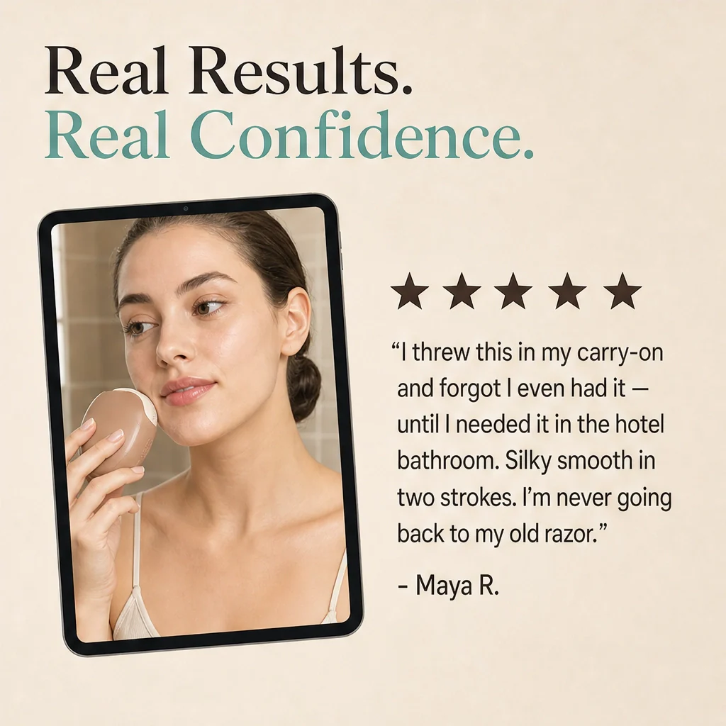 Silkael™ – Portable 3-Layer Rotary Shaver with Built-In Cover + 50% OFF - Image 8
