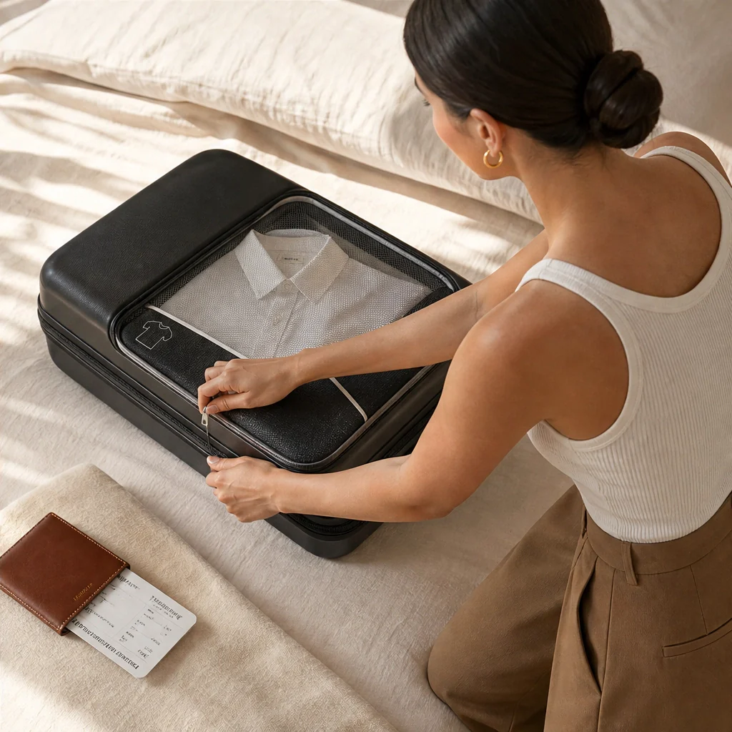Stowva – Compression Packing Cubes with Reinforced Zippers & Mesh Panels + 50% OFF - Image 3