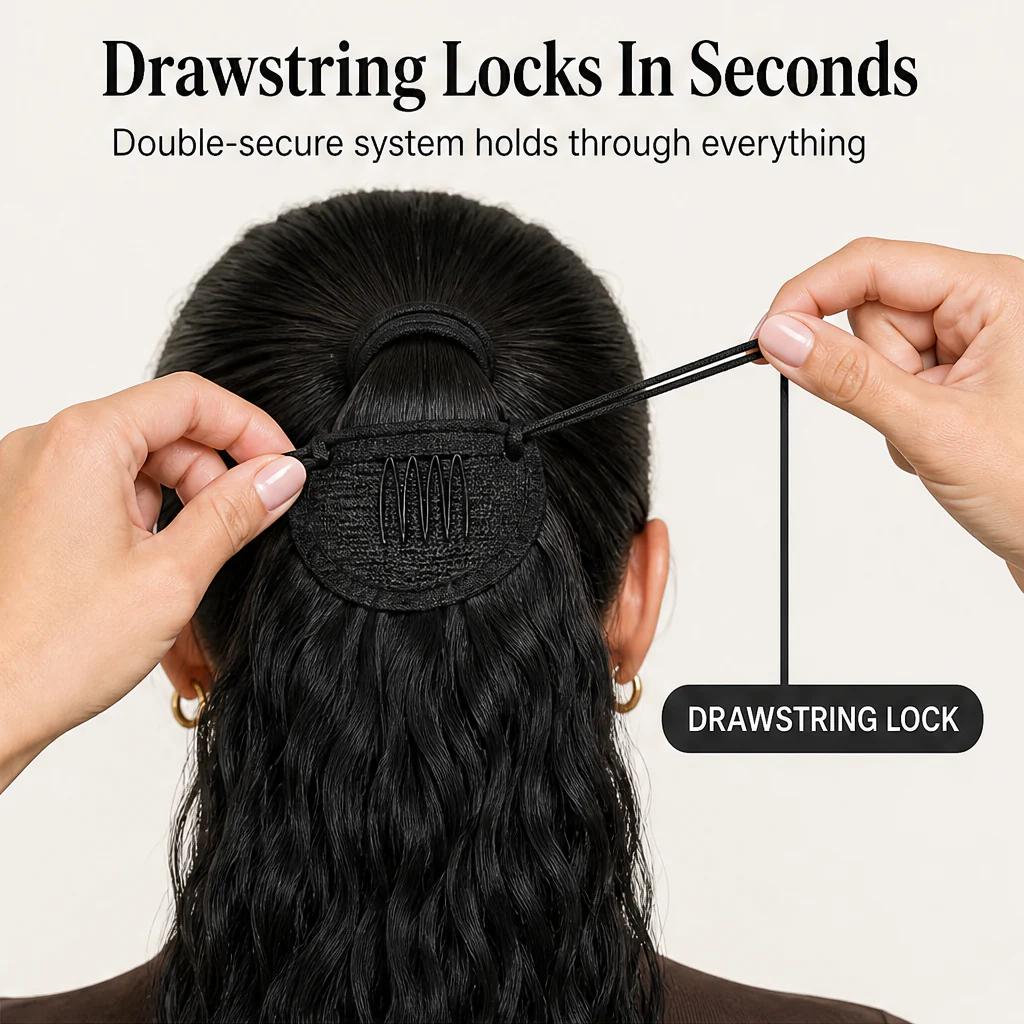 Tressara – One-Clip Wavy Ponytail Extension for Instant Full Hair + 50% OFF - Image 7