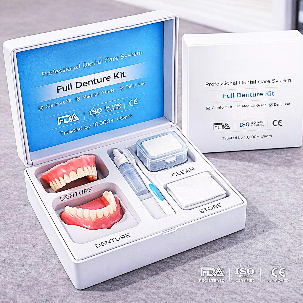 Pearlume™ – Custom-Fit Functional Dentures with Adaptive Gel Fit, No Adhesive Needed + 50% OFF