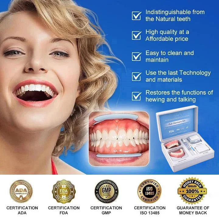 Pearlume™ – Custom-Fit Functional Dentures with Adaptive Gel Fit, No Adhesive Needed + 50% OFF - Image 3