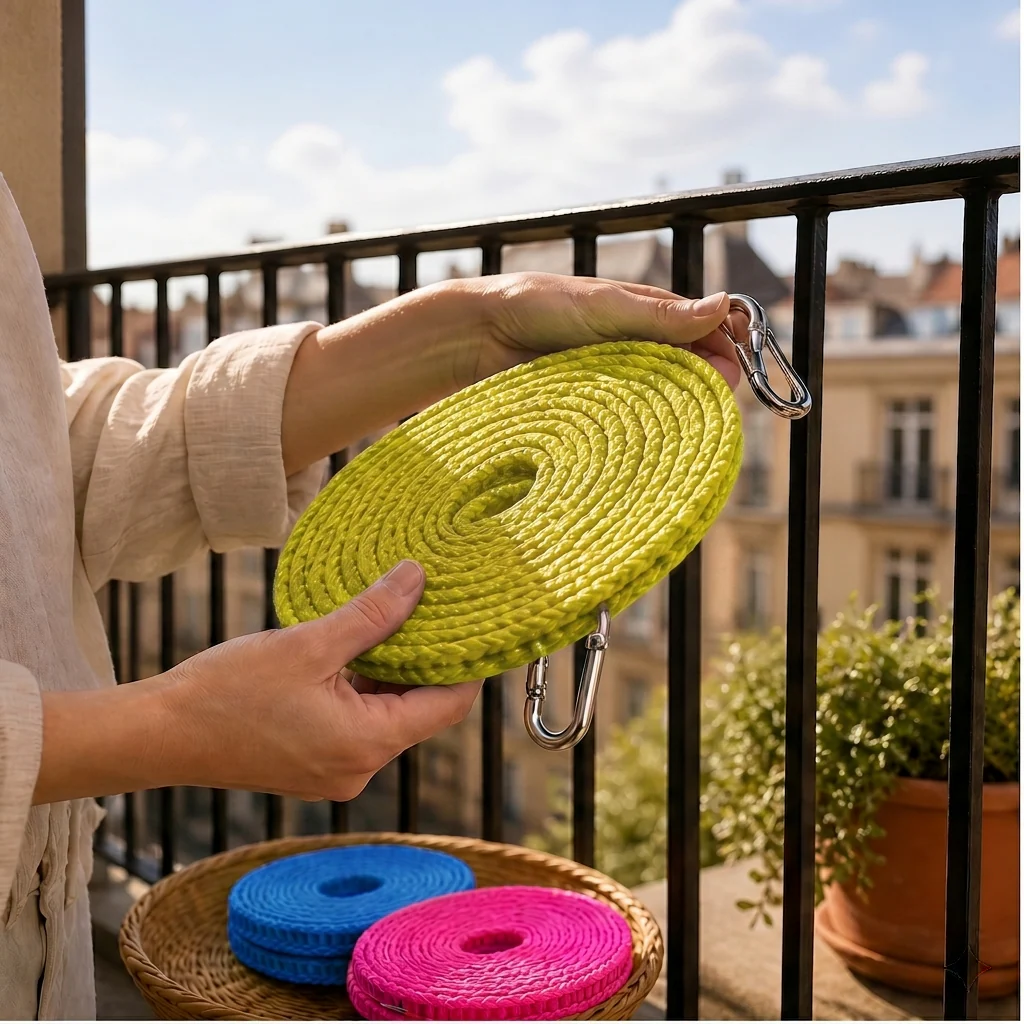 Breezely™ – Windproof Multi-Grid Portable Clothesline with Stainless Steel Hook + 50% OFF - Image 13