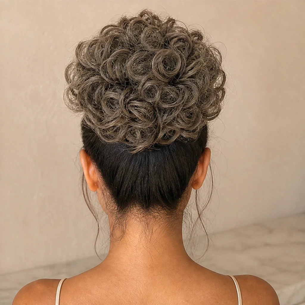 Plumelle – Drawstring Messy Bun Hair Piece + Buy 1 Get 1 FREE - Image 8