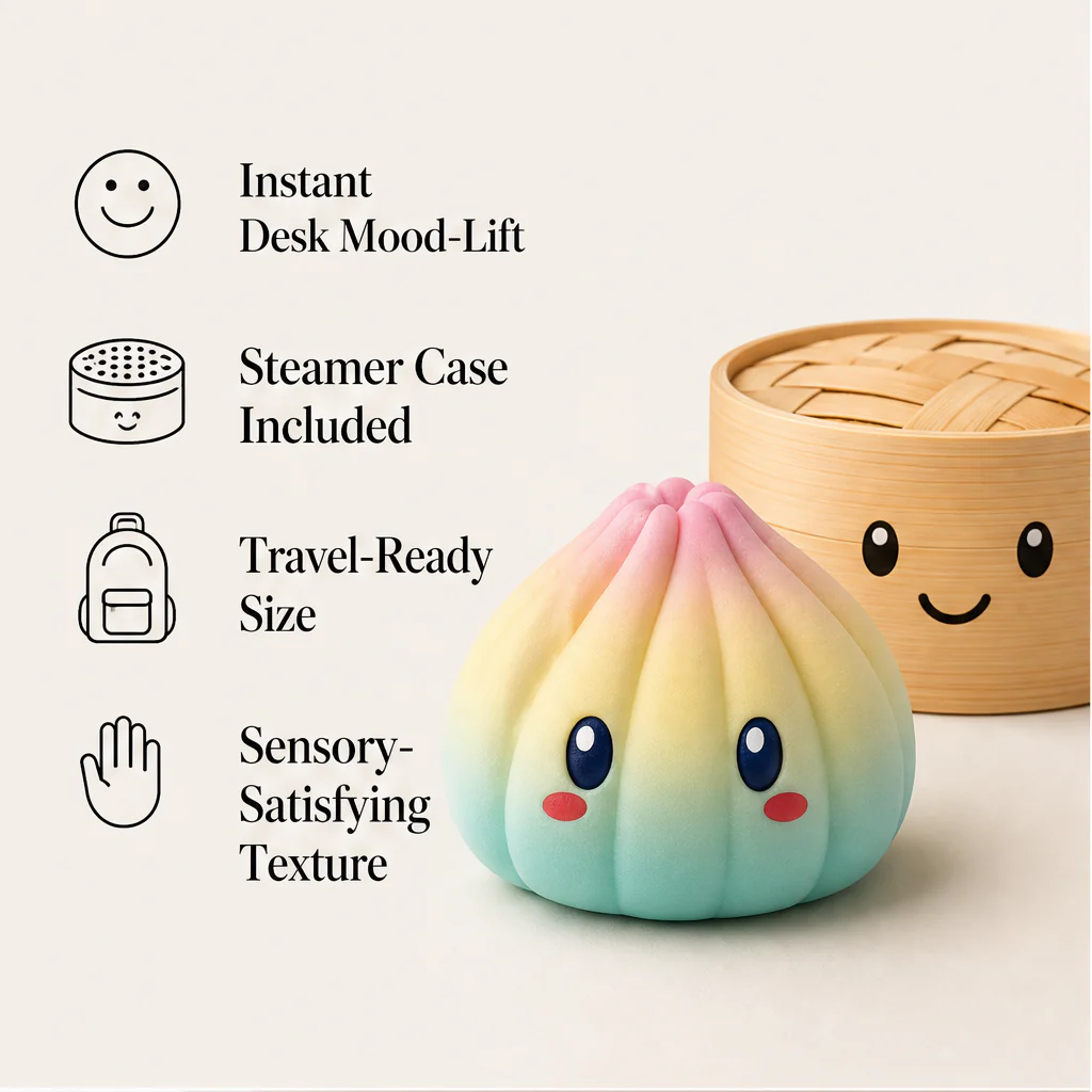 Momoji – Twisty Articulated Dumpling Fidget Mystery Box - Buy 1+1 Free - Image 6
