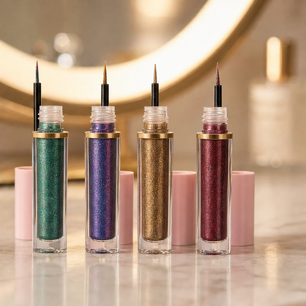 Opaline™ – 8-Shade Color-Shift Glitter Liquid Eyeliner Set + Buy 1 Get 1 FREE - Image 10