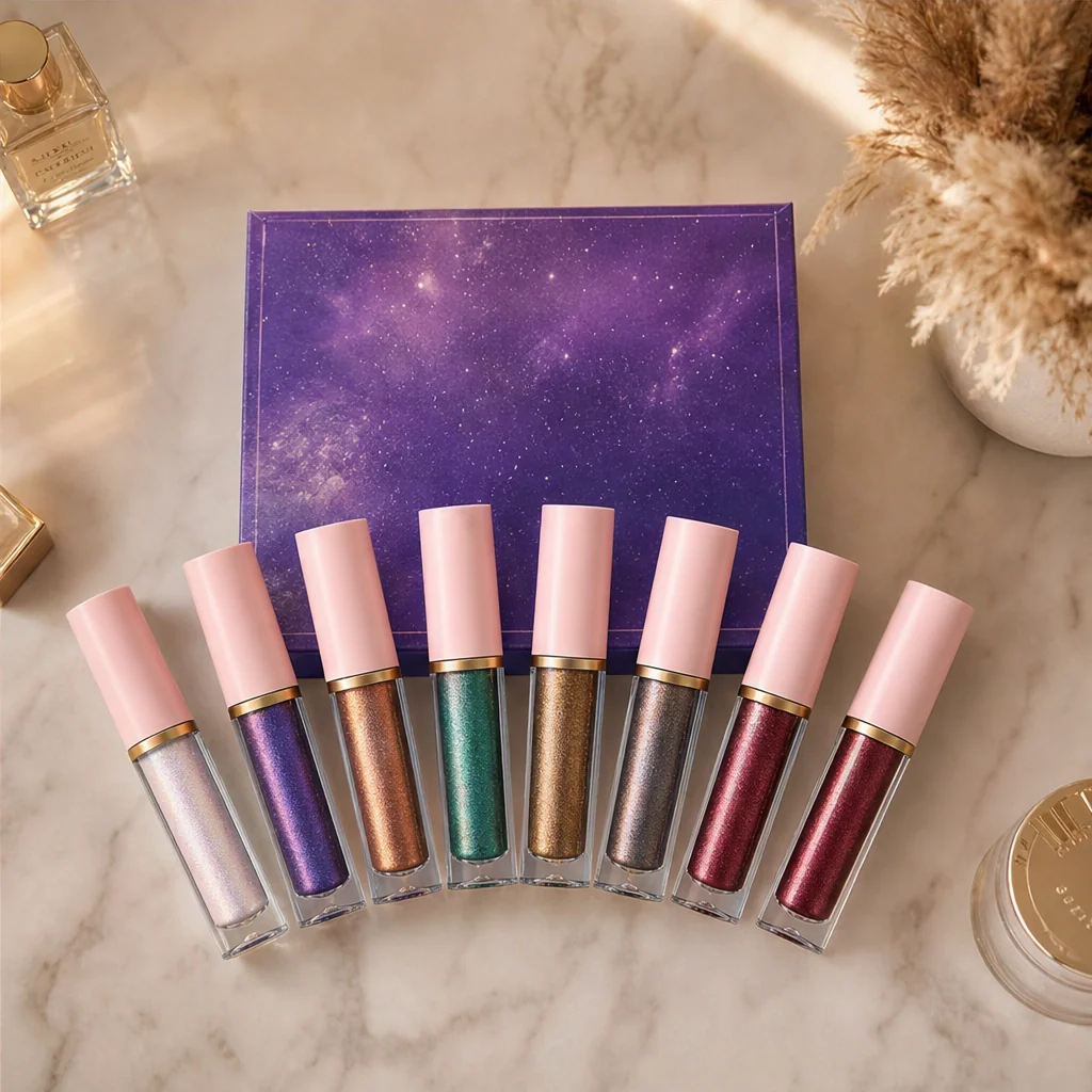 Opaline™ – 8-Shade Color-Shift Glitter Liquid Eyeliner Set + Buy 1 Get 1 FREE - Image 11