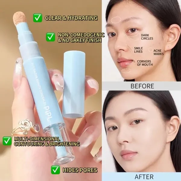 Veilara™ – 3-Shade Color Correcting Concealer Pen for Dark Circles, Blemishes & Natural Glow + Buy 1 GET 1 FREE - Image 3