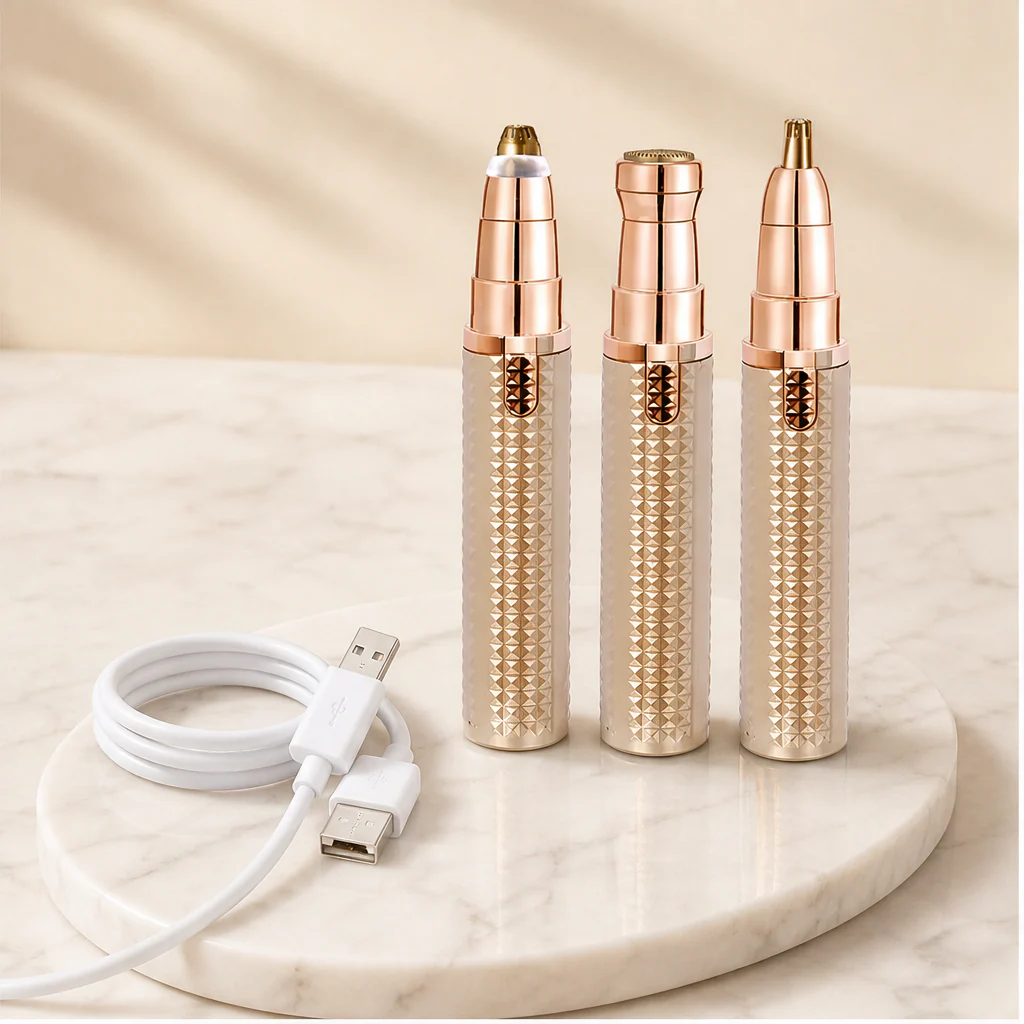 Glidara – 3-in-1 Painless Precision Trimmer for Brows, Face & Body + 50% OFF - Image 9