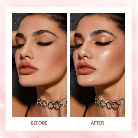 The RadiantGlow FairyDust Highlighter - High-Yield, 12 Hour Radiance, and Sponge Foam Tip + 50% OFF - Image 3