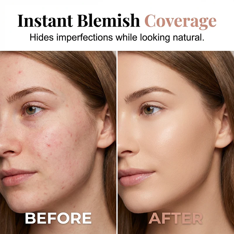 Dewveil – Skincare-Infused Foundation with Hyaluronic Acid & SPF 15 - Buy 1 +1 FREE - Image 4