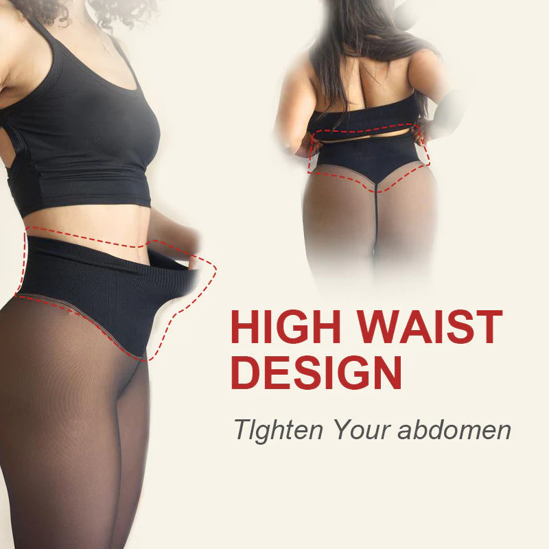 The CozyCloud Leggings - Sheer Look, Hidden Warmth + 50% OFF - Image 3