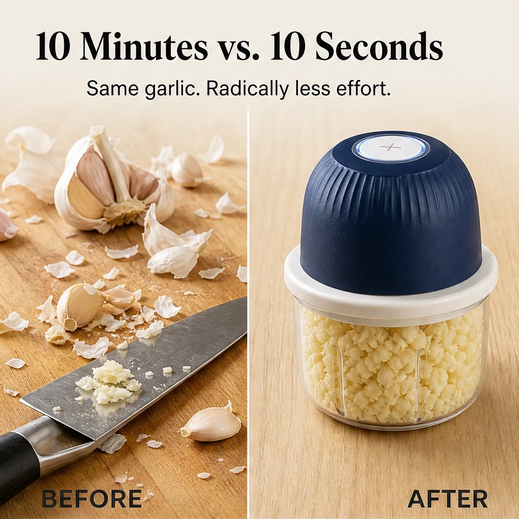 Prepwell™ – Cordless Rechargeable Mini Electric Food Processor + 50% OFF - Image 5