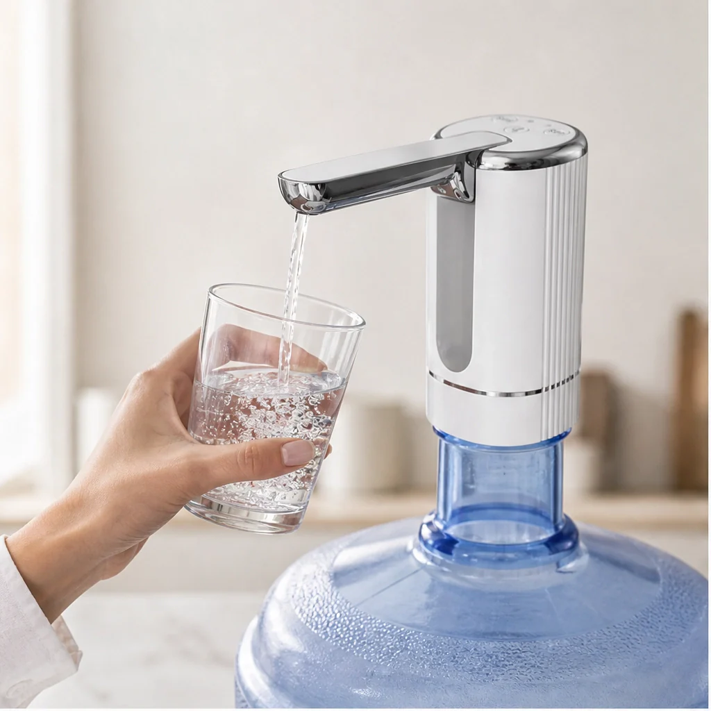 Brookwell – Rechargeable Automatic Water Dispenser Pump with Foldable Spout + 50% OFF - Image 4