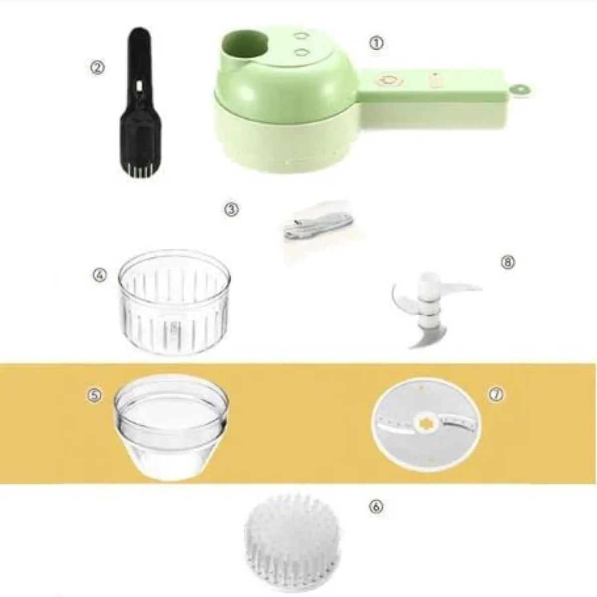 The KitchenCommand 4-in-1 Chopper - Cut, Clean, and Mince 80% Faster + 50% OFF - Image 8