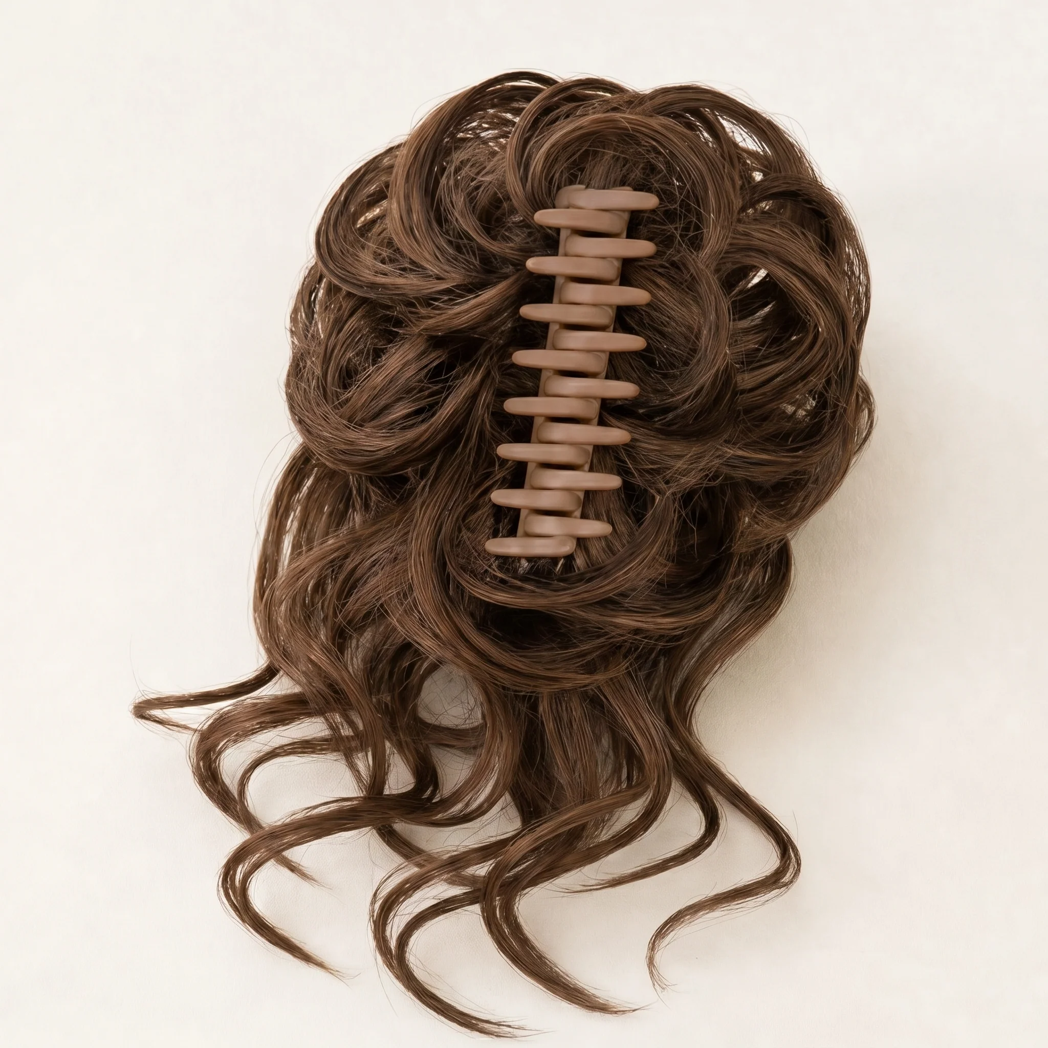 Lushe™ – Fluffy Volume Bun Hairpiece with Detachable Claw-Clip Design + 50% OFF - Image 9