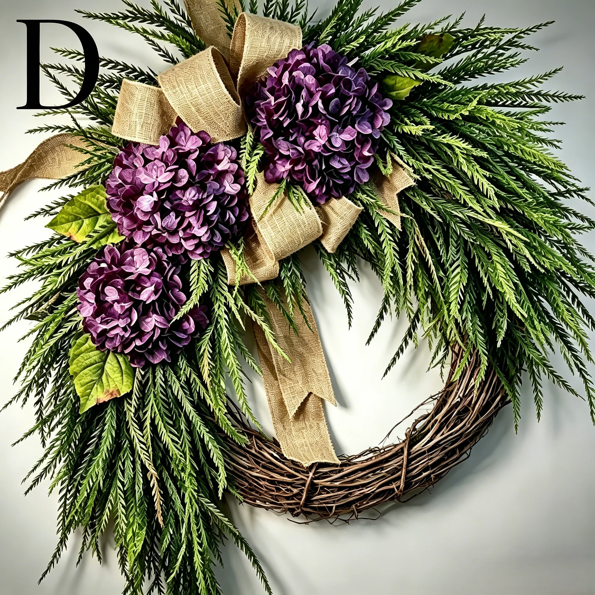 Willowmere – Handcrafted Rattan Hydrangea All-Season Wreath + 50% OFF - Image 13