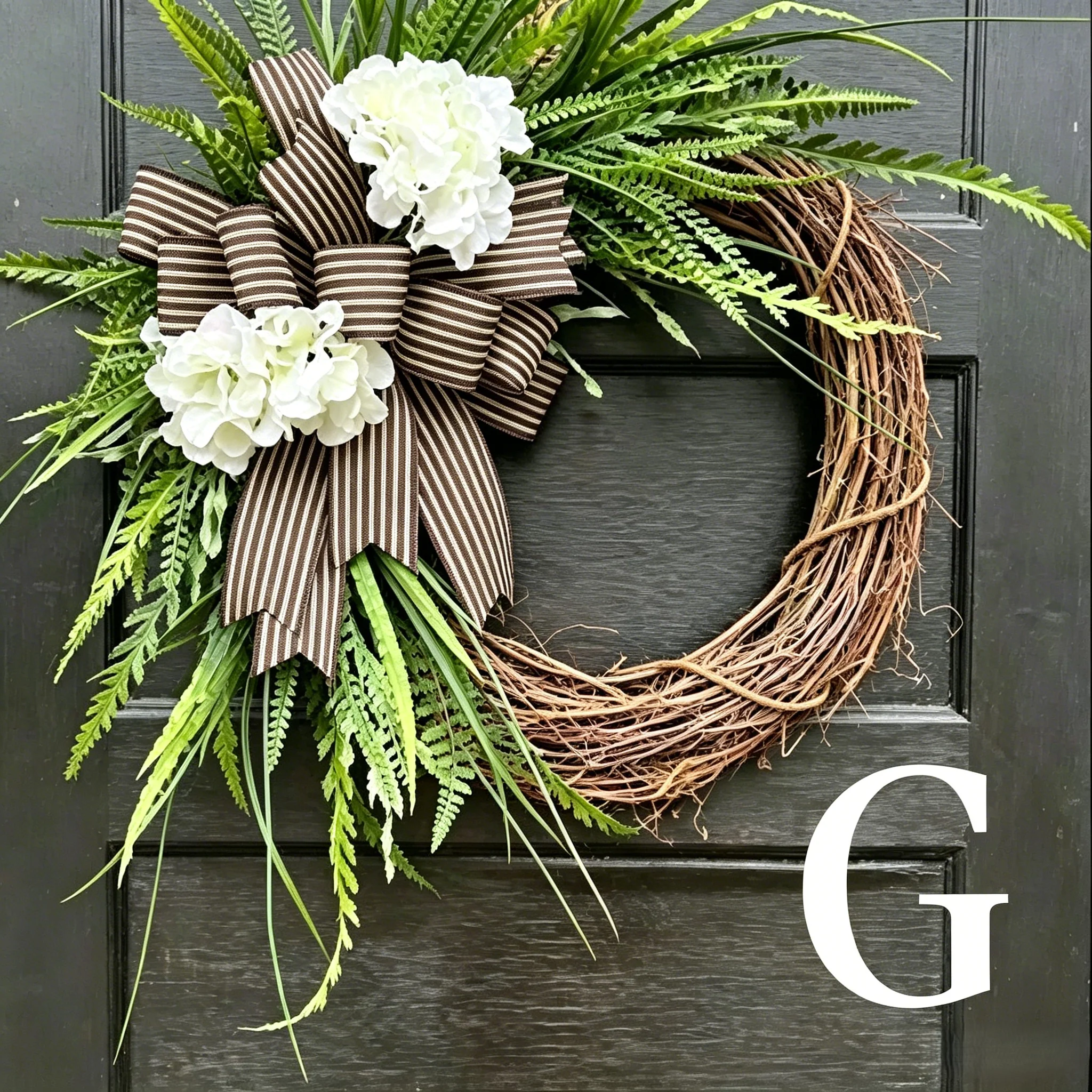 Willowmere – Handcrafted Rattan Hydrangea All-Season Wreath + 50% OFF - Image 16