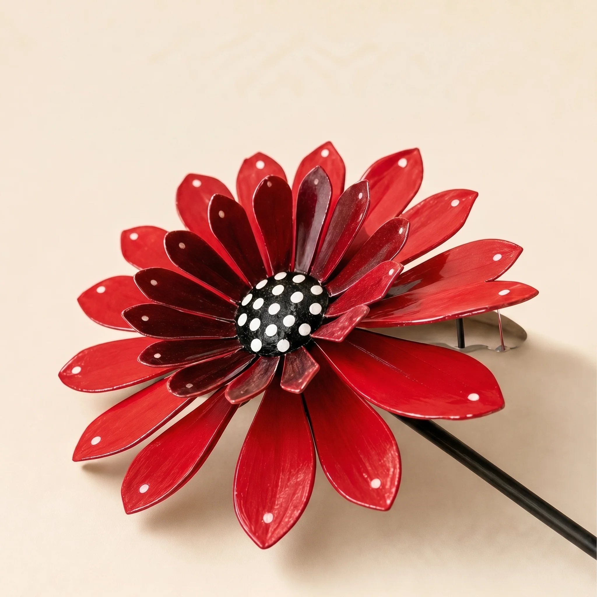 Bloomvale™ – Hand-Shaped 3D Metal Zinnia Garden Stakes with UV-Coated Weatherproof Finish + 50% OFF - Image 12