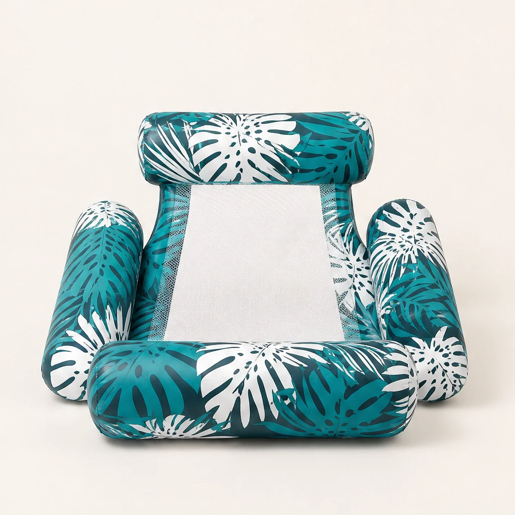 Lagoona – Ultralight Tropical Inflatable Pool Lounge Chair with Cup Holder + 50% OFF - Image 14