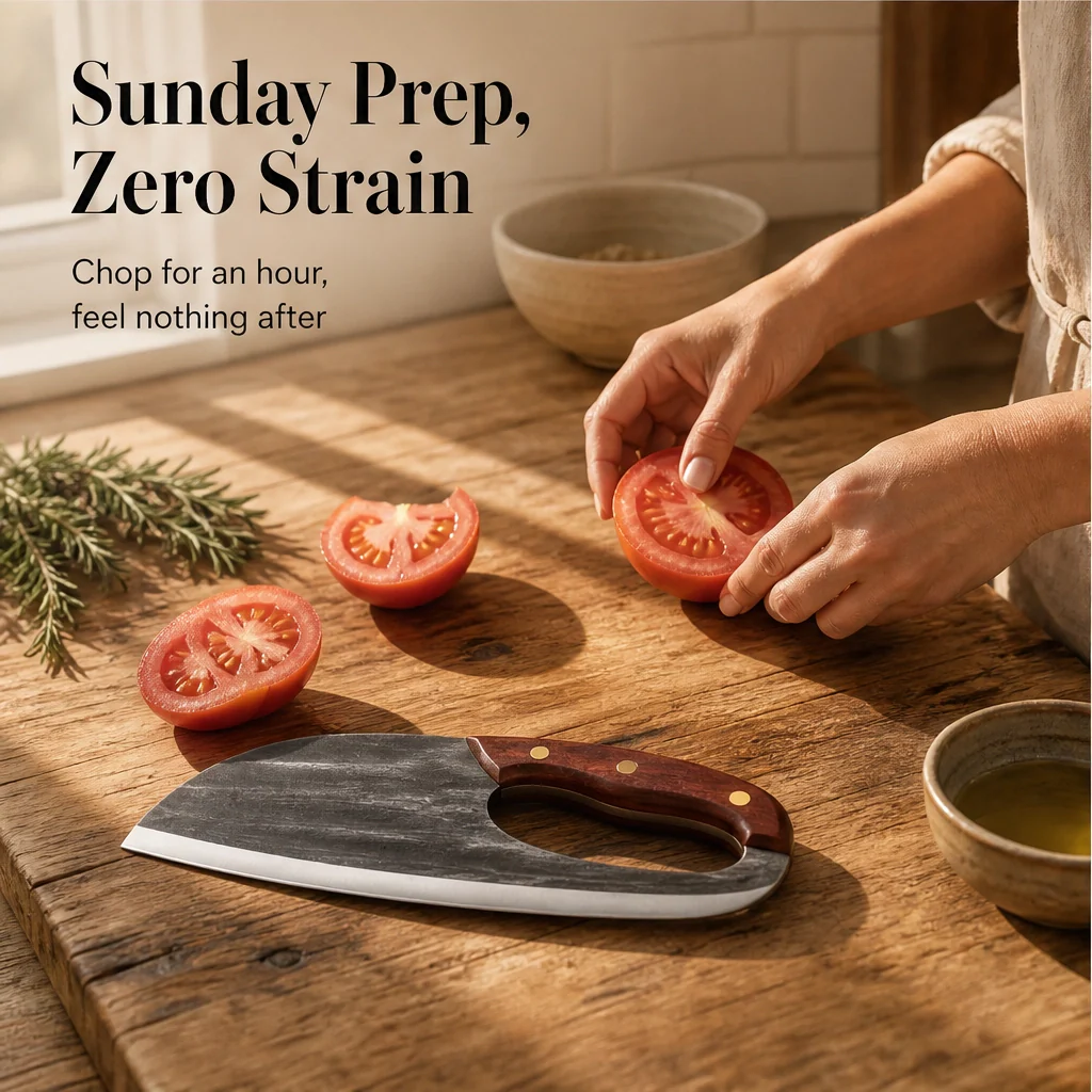 Hearthen™ – Effort-Saving Forged Chef Knife with Ergonomic Non-Slip Handle +50% OFF - Image 6