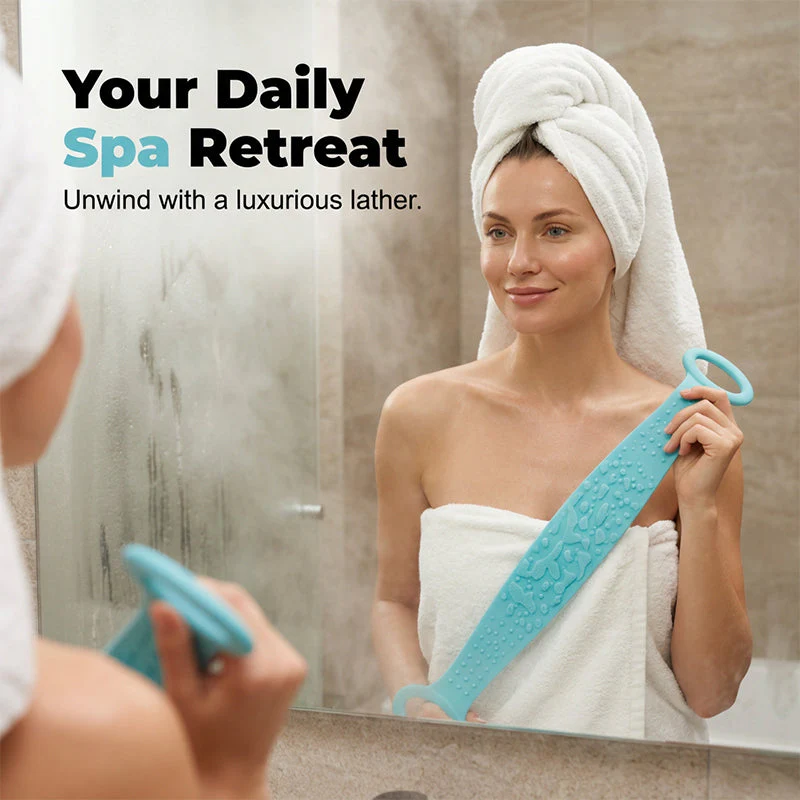 Lathura™ – Dual-Sided Silicone Back Scrubber for Deep-Clean Exfoliation & Shower Massage + 50% OFF - Image 6