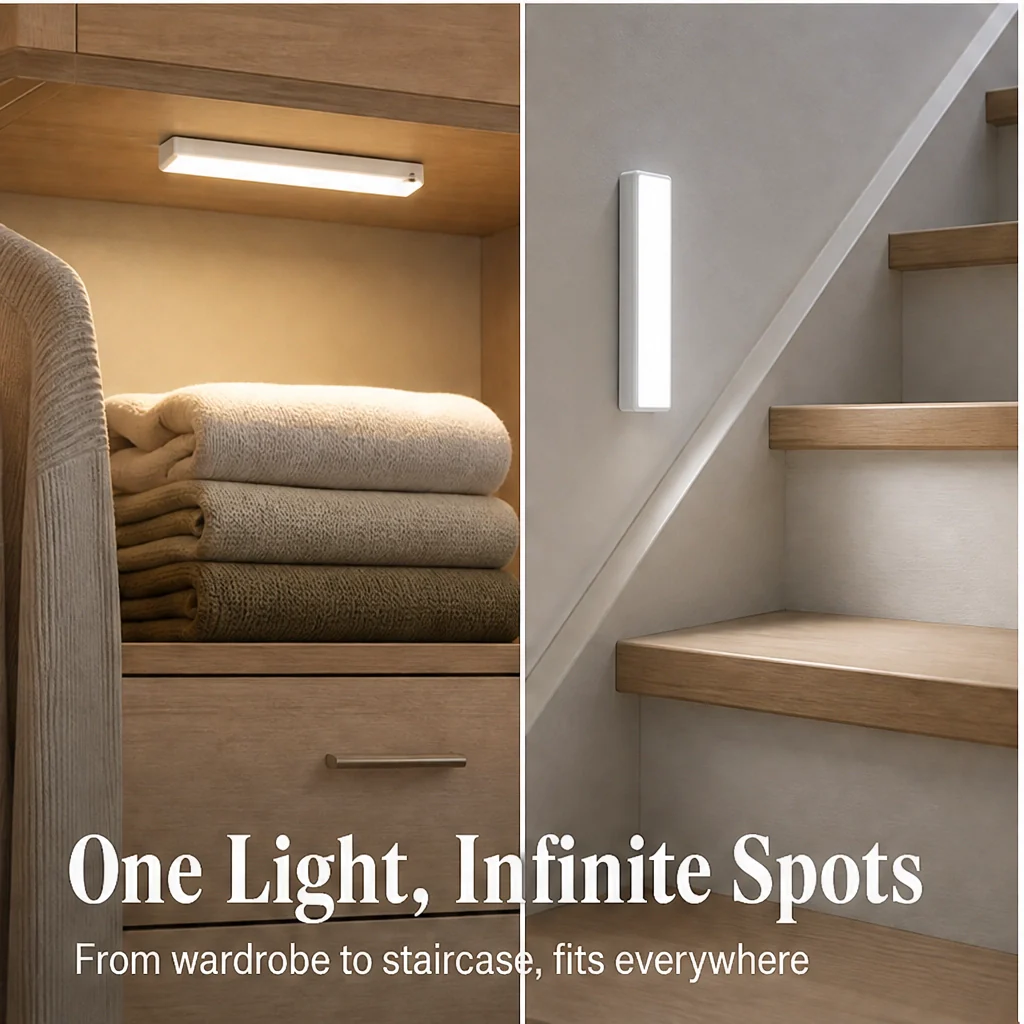 Lumora – Motion Sensor LED Light with 3 Color Temperatures, Wireless & Rechargeable + 50%OFF - Image 2
