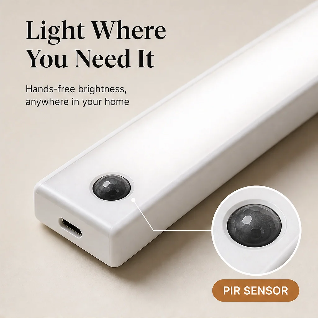 Lumora – Motion Sensor LED Light with 3 Color Temperatures, Wireless & Rechargeable + 50%OFF - Image 5