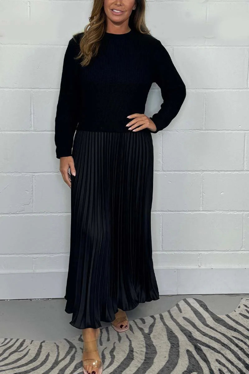 The Jumper & Pleat Dress - A Perfect Outfit in One Piece + 50% OFF - Image 6